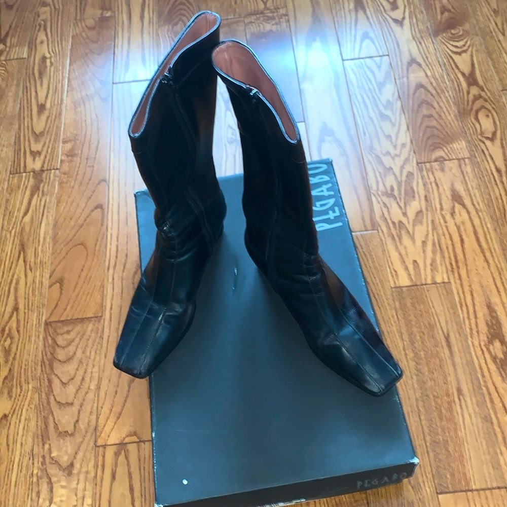 Relist - Pegabo Wedge Boots
